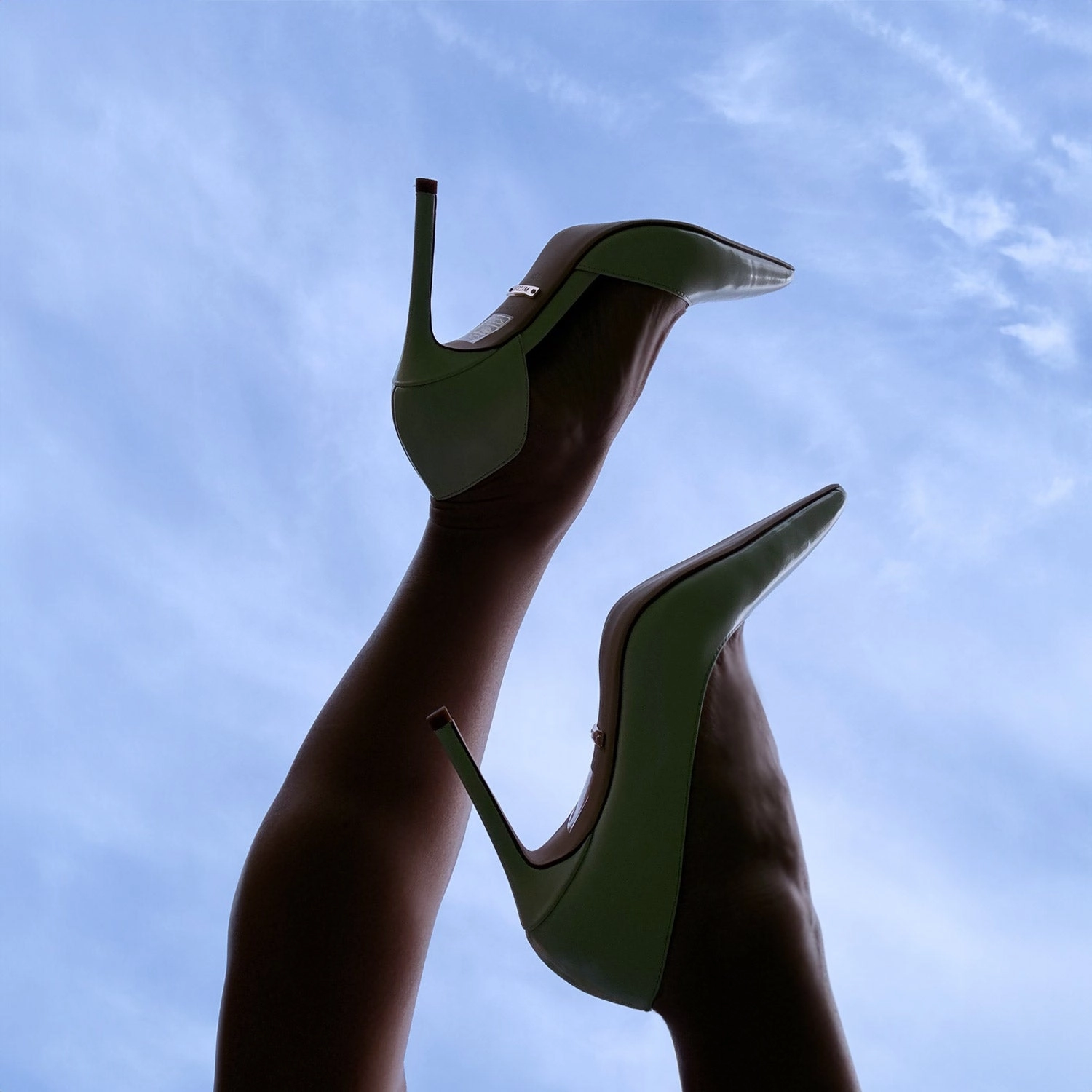 *LALITA BLACK  - d'orsay cut heel