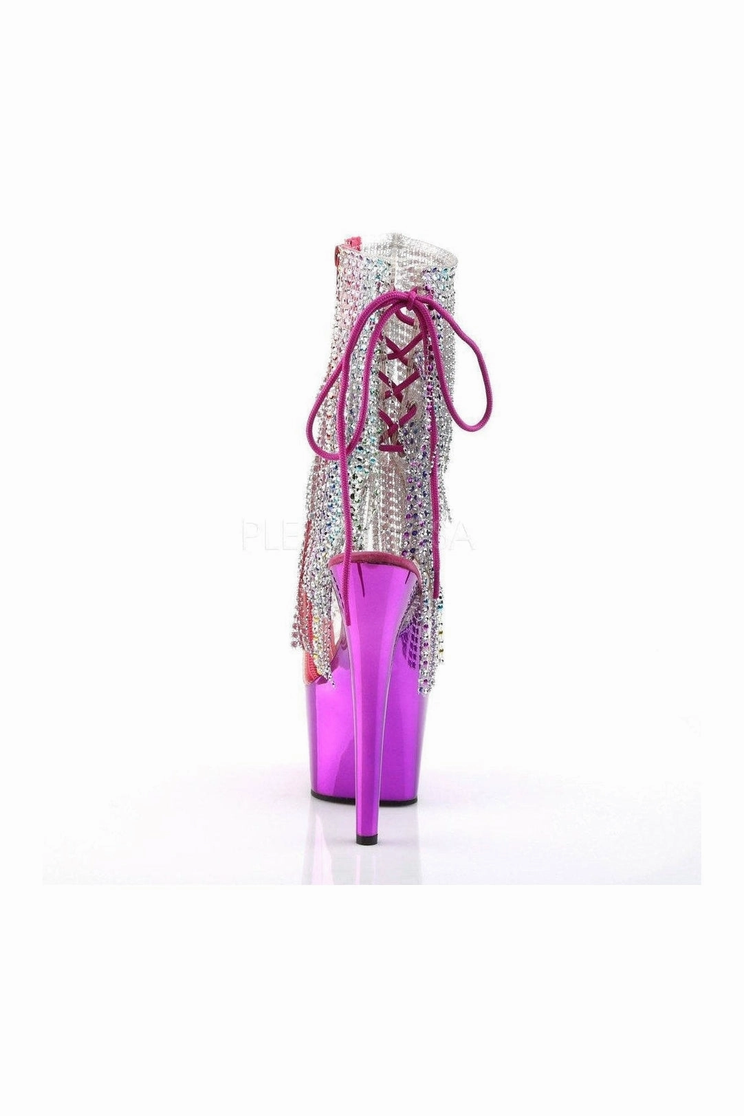 ADORE-1017RSF Platform Boot  | Clear Vinyl