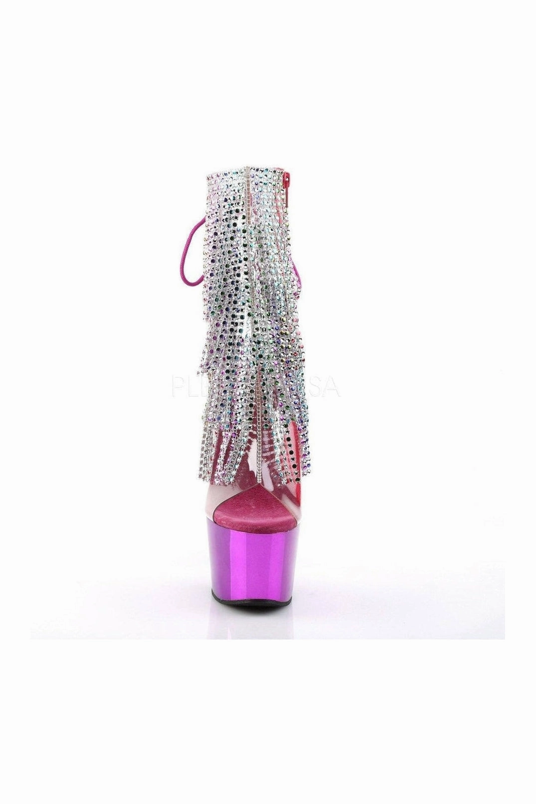 ADORE-1017RSF Platform Boot  | Clear Vinyl