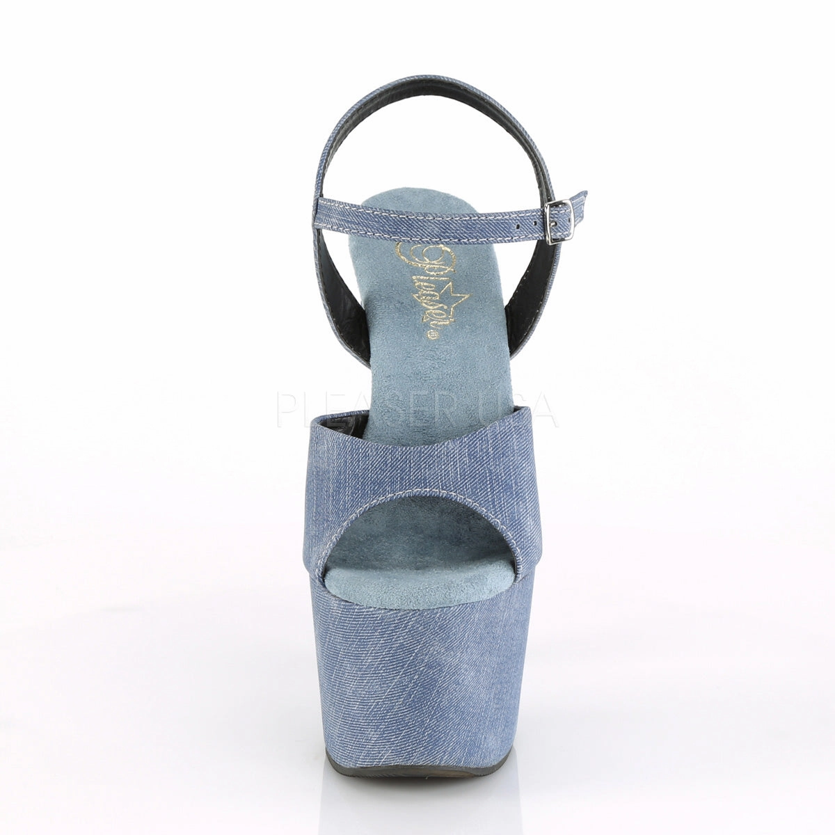 ADORE-709WR  Denim Faux Leather/Denim Faux Leather