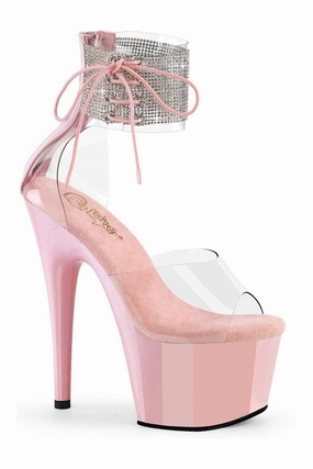 ADORE-724RS Clear Vinyl Sandal