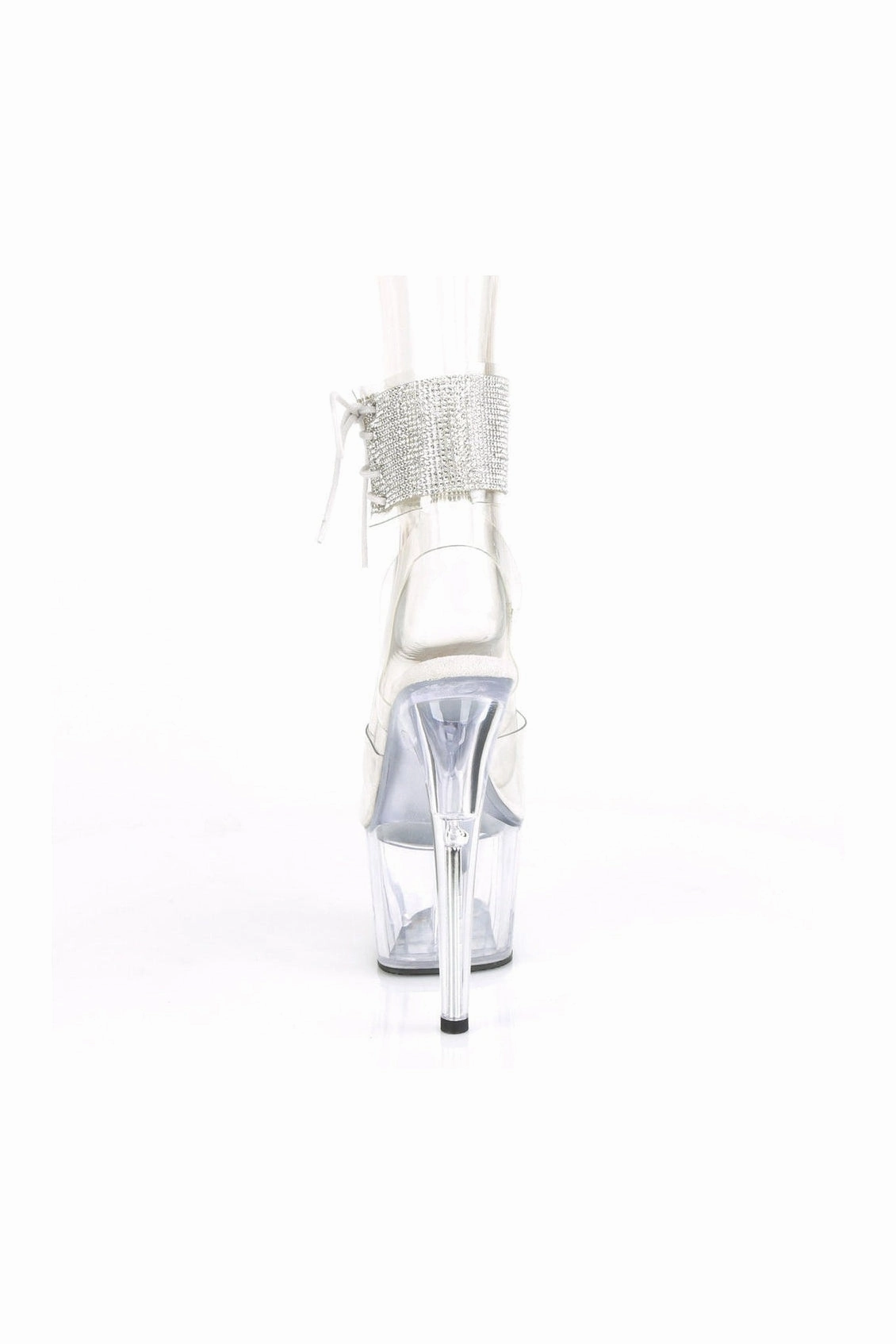 ADORE-791-2RS Exotic Sandal | Clear Vinyl