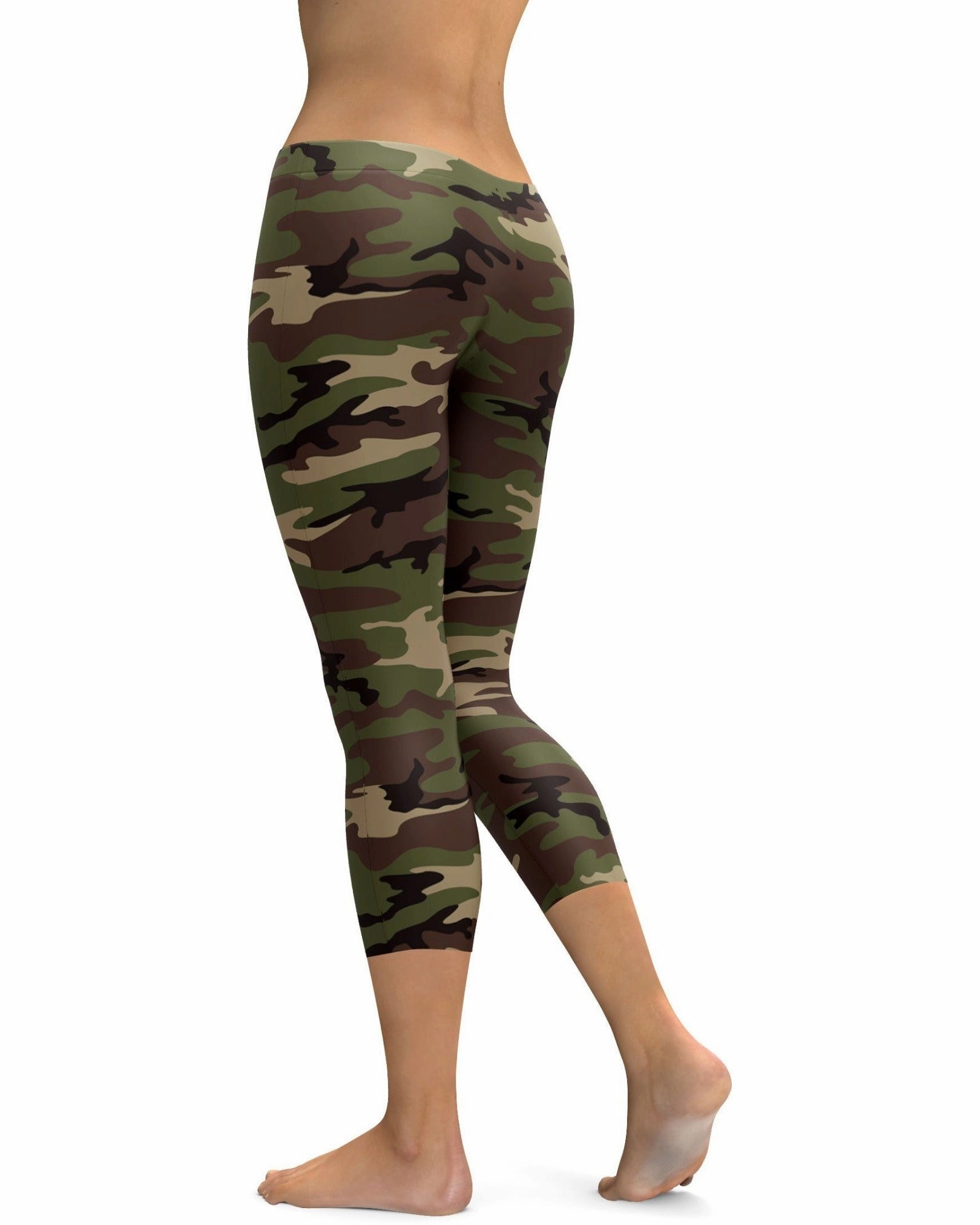 Army Camo Capris