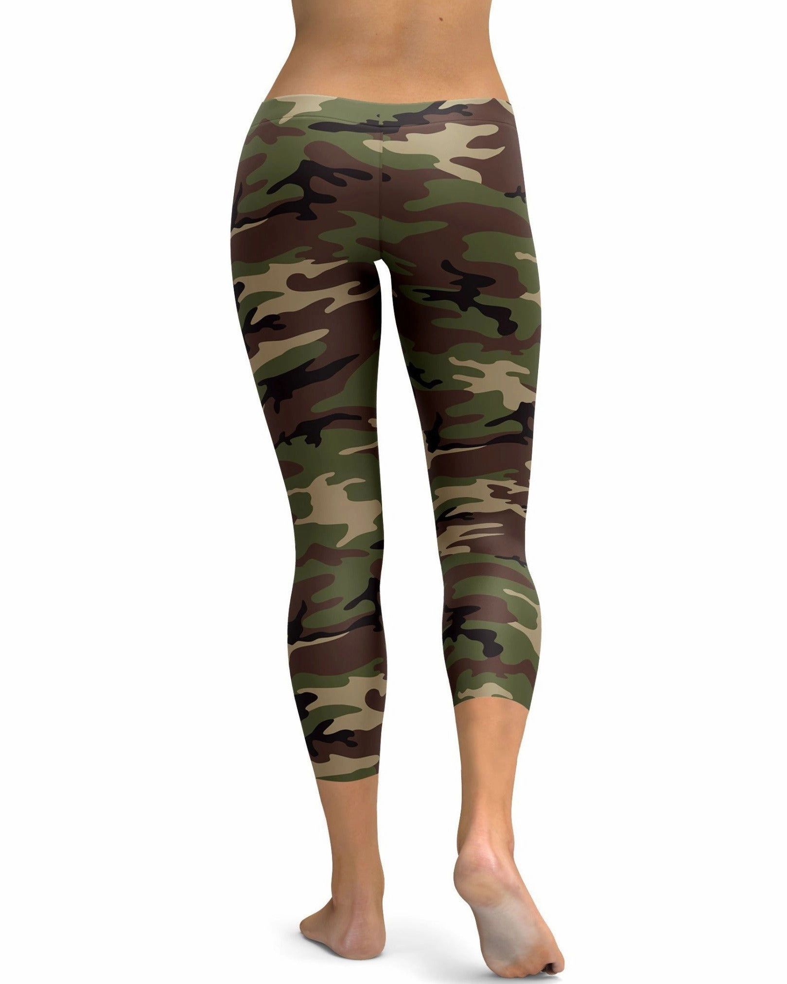 Army Camo Capris