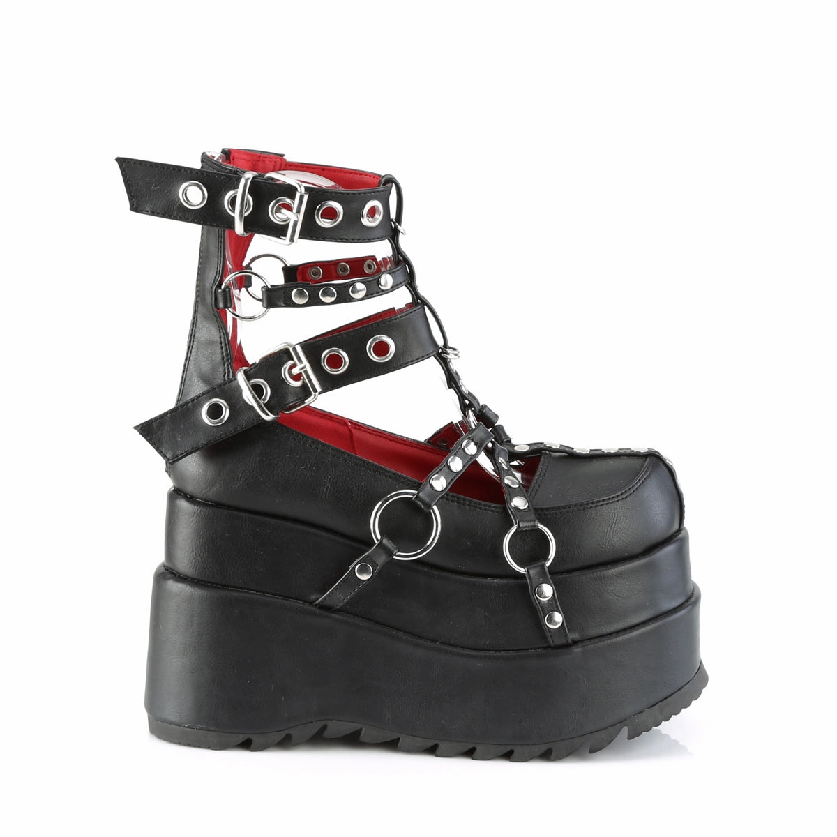 BEAR-28  Black Vegan Leather