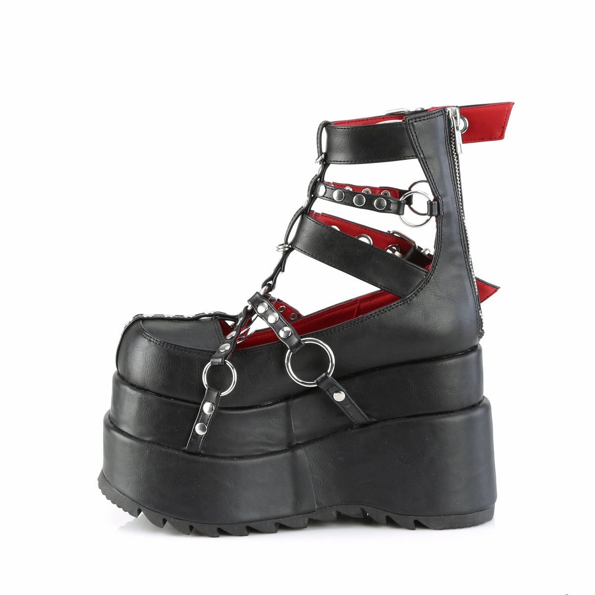BEAR-28  Black Vegan Leather