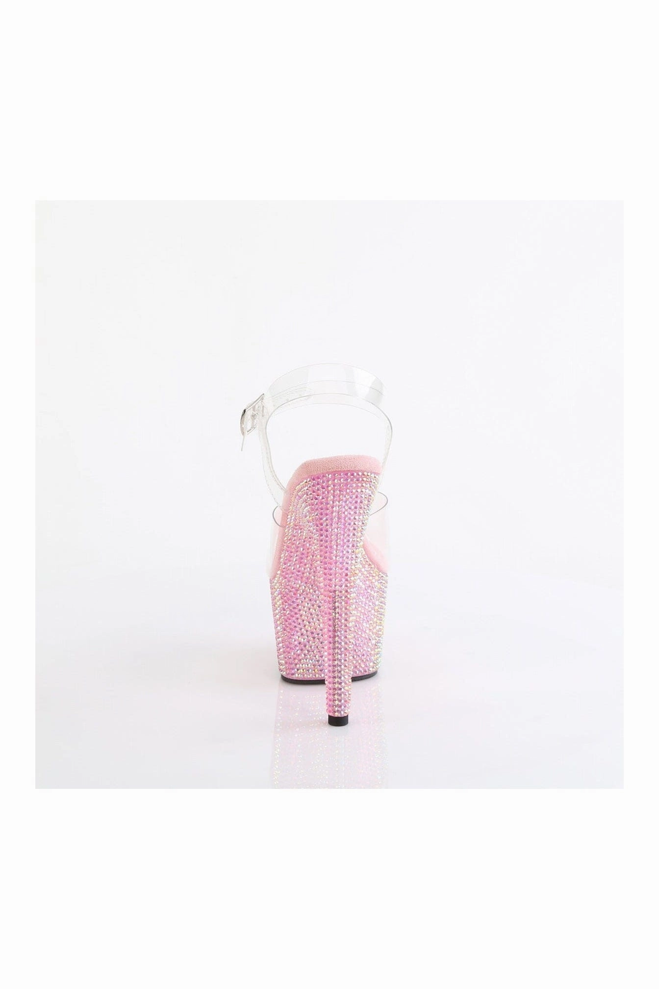 BEJEWELED-708RRS Clear Vinyl Sandal