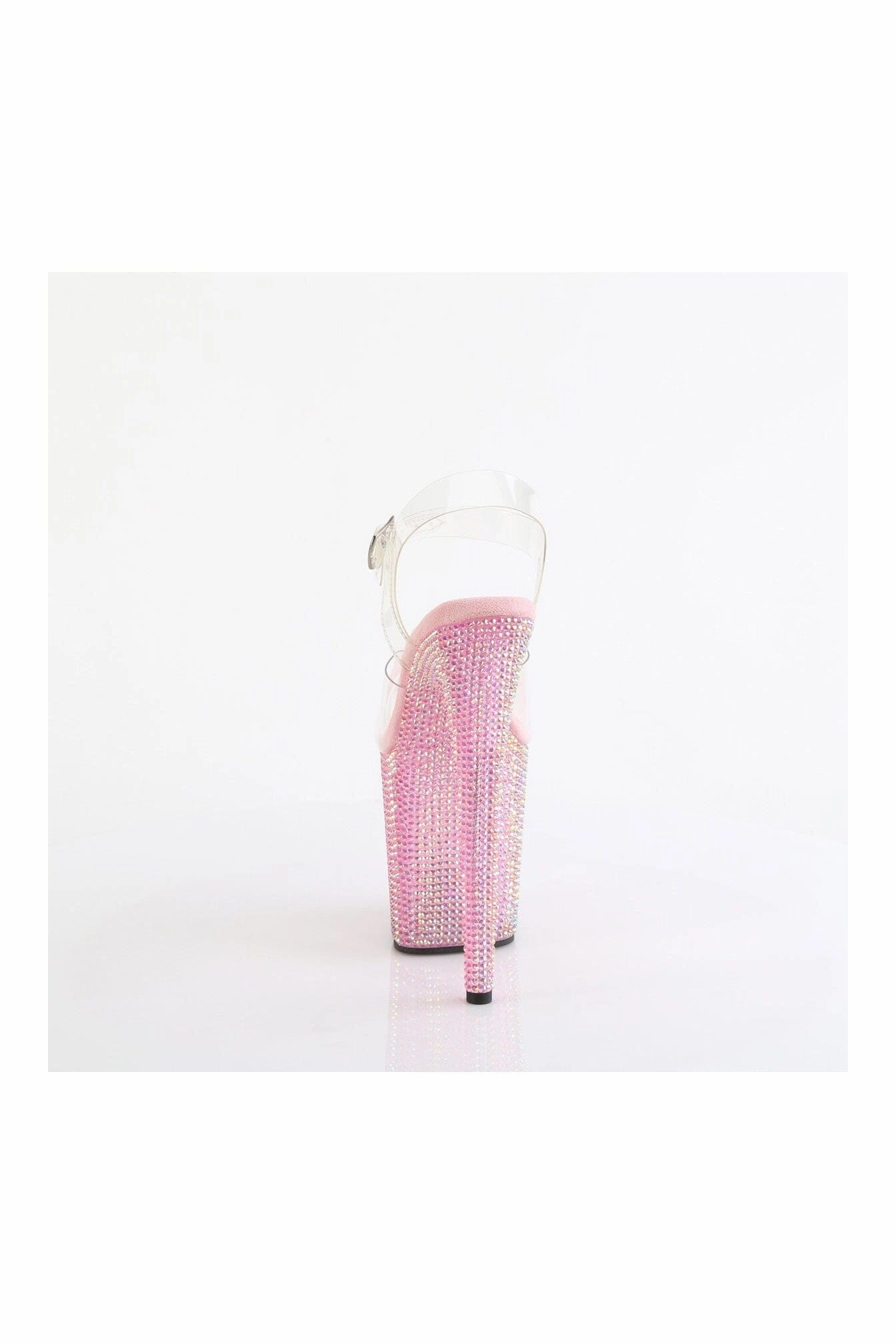 BEJEWELED-808RRS Clear Vinyl Sandal