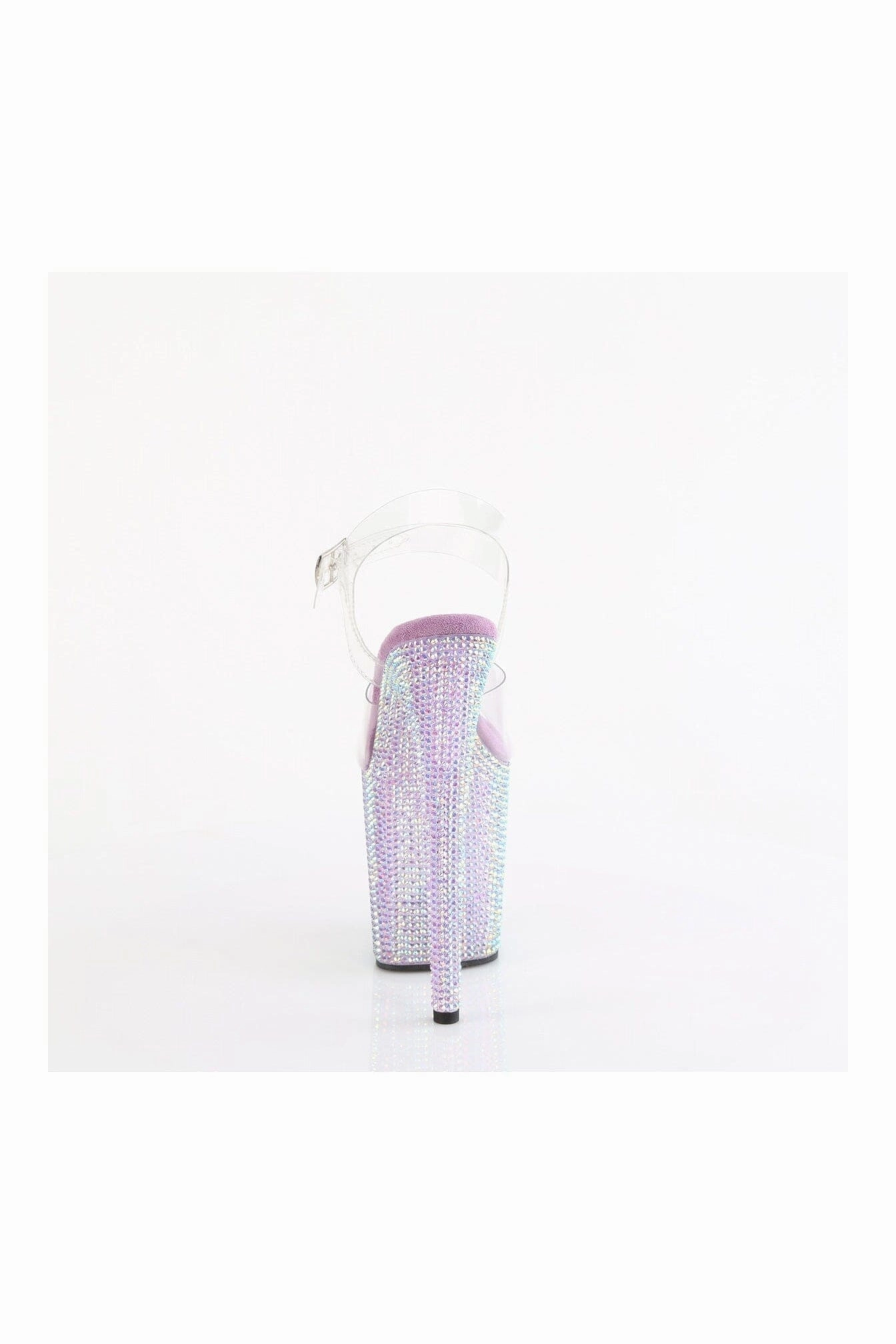 BEJEWELED-808RRS Clear Vinyl Sandal