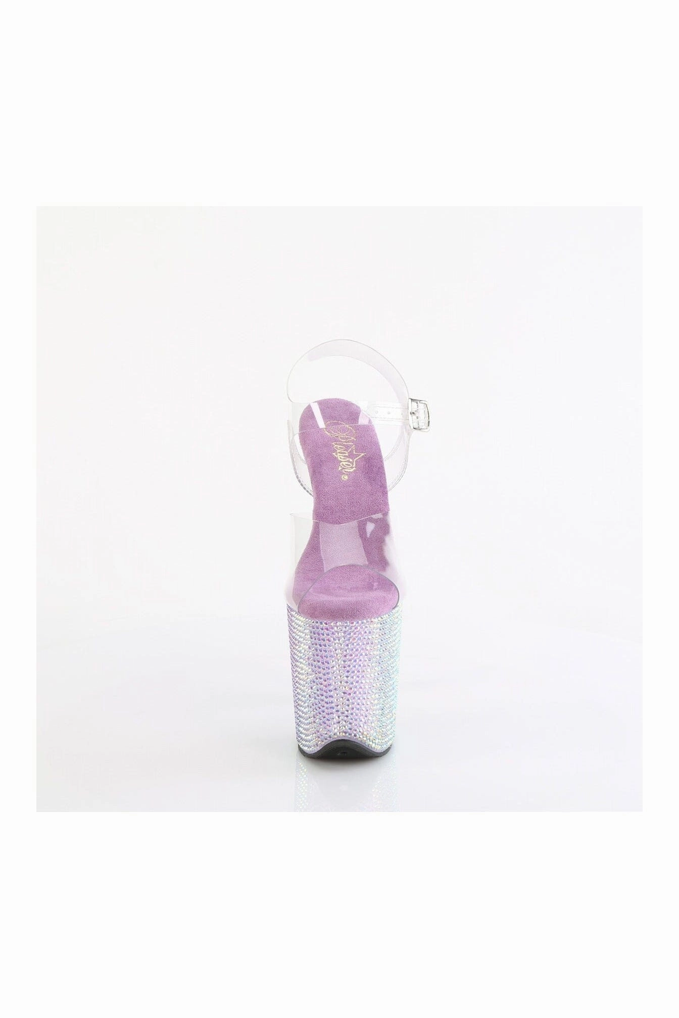 BEJEWELED-808RRS Clear Vinyl Sandal