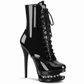 BLONDIE-R-1020  Black Patent/Black