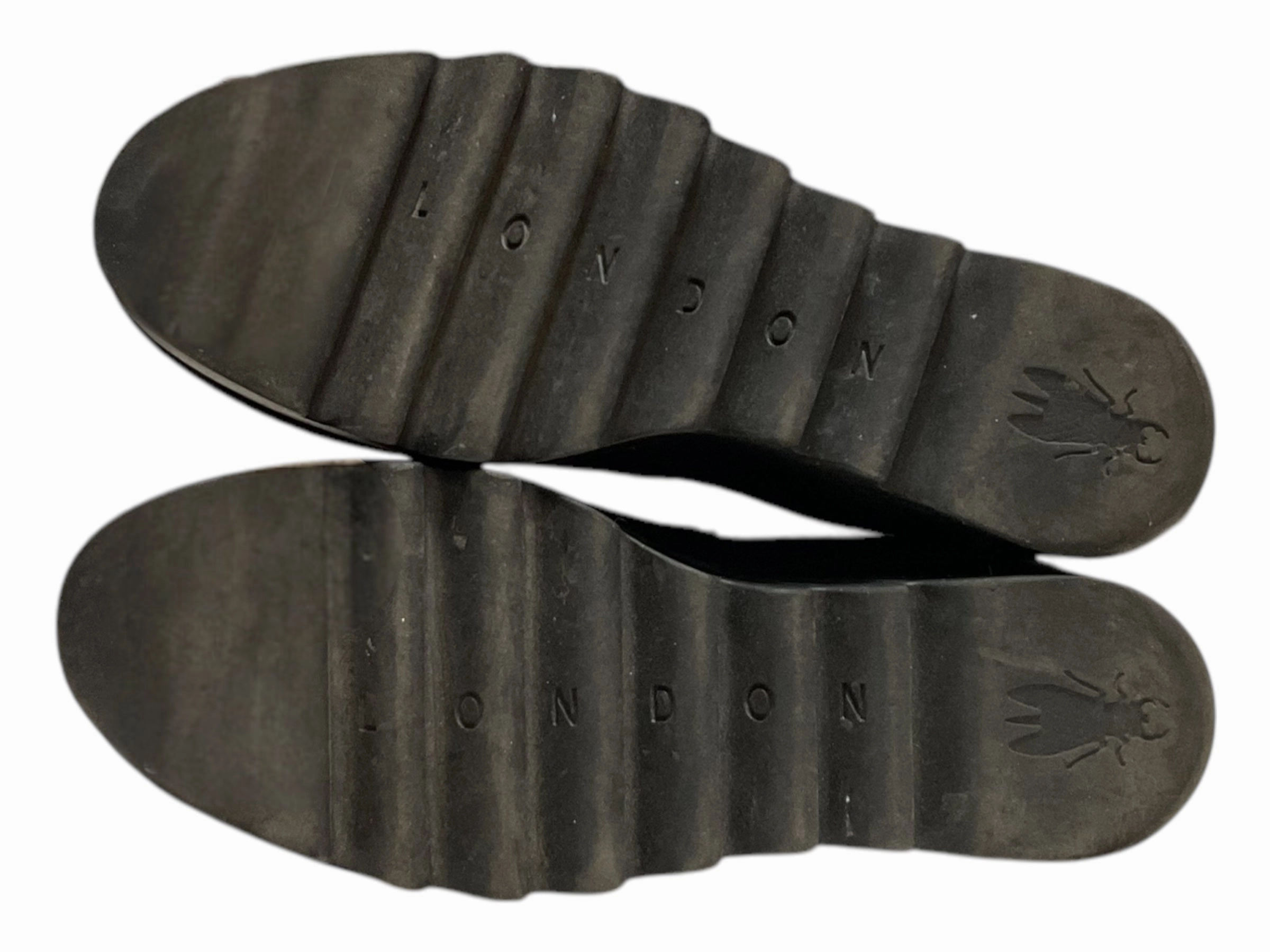 Boots Ankle Flats By Fly London In Navy, Size: 9.5