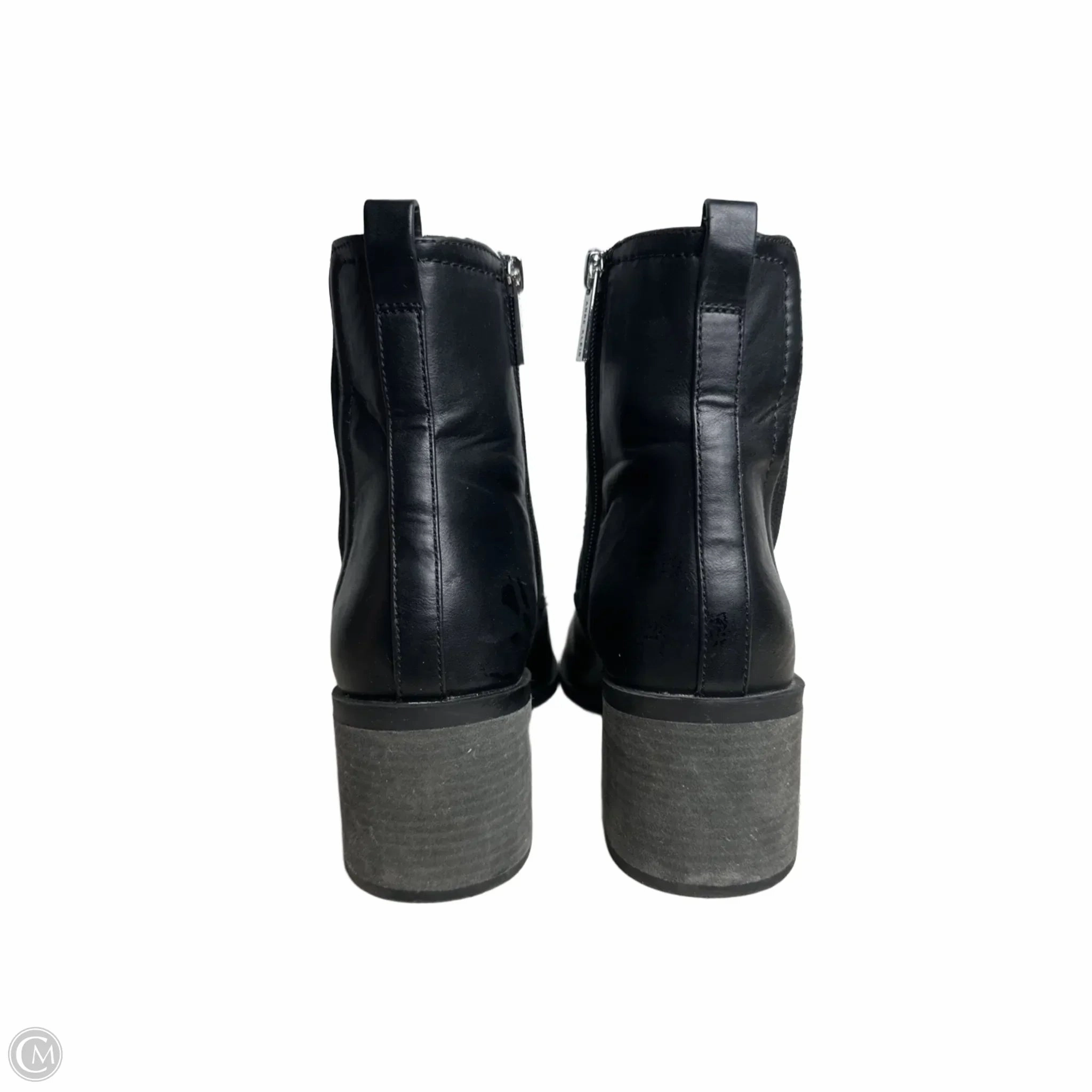 Boots Ankle Heels By Anne Klein In Black, Size: 10