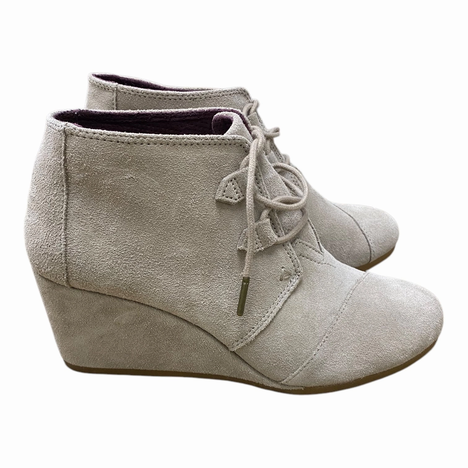 Boots Ankle Heels By Dolce Vita In Tan, Size: 10