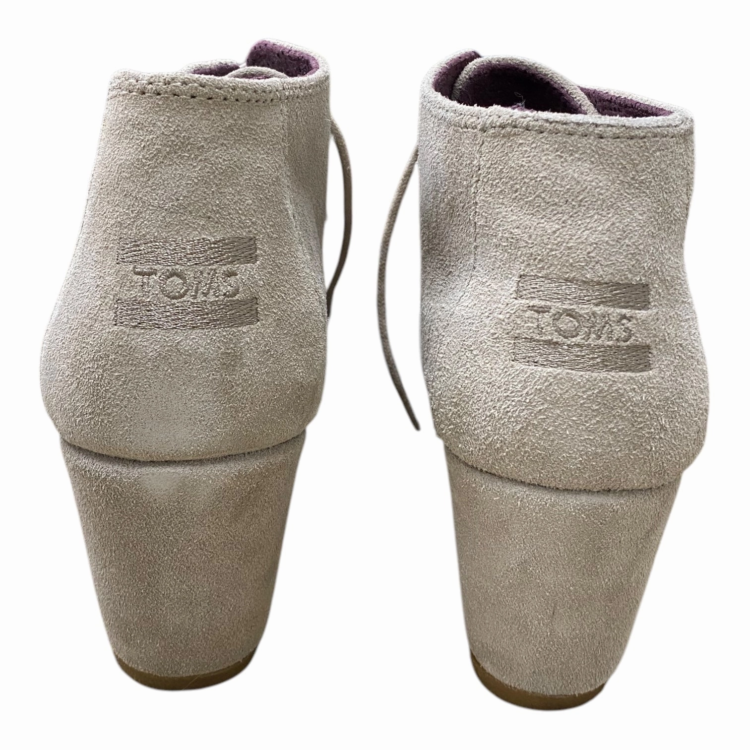 Boots Ankle Heels By Dolce Vita In Tan, Size: 10