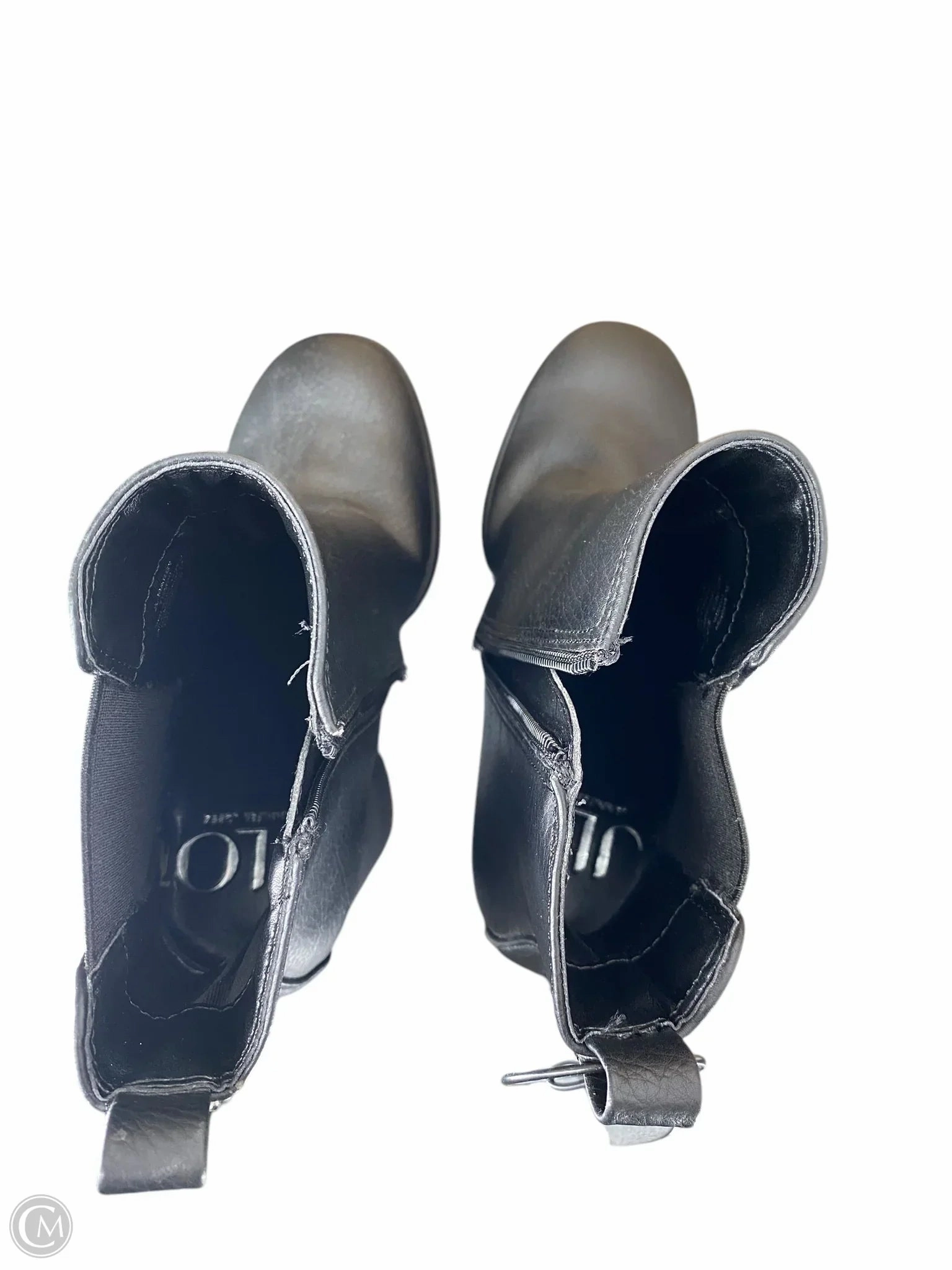 Boots Ankle Heels By Jennifer Lopez In Black, Size: 7.5