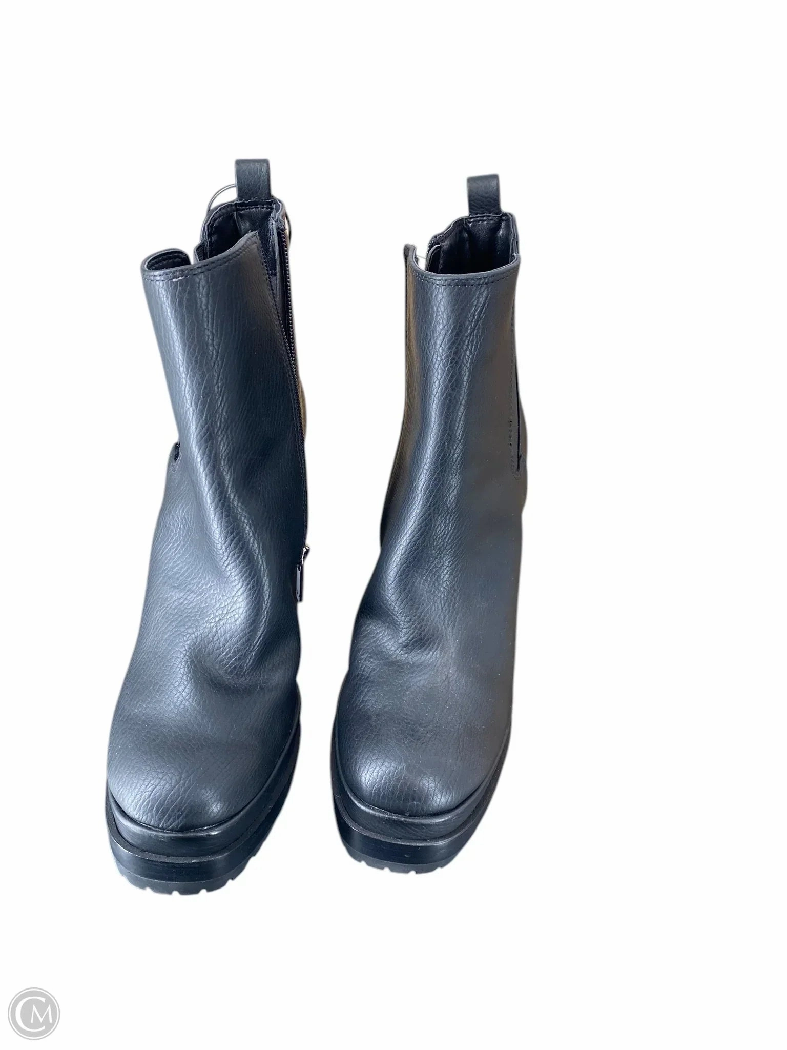 Boots Ankle Heels By Jennifer Lopez In Black, Size: 7.5