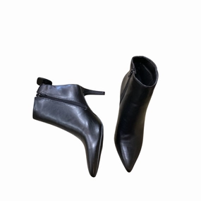 Boots Ankle Heels By Rouge In Black, Size: 11