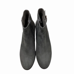 Boots Ankle Heels By Vaneli In Grey, Size: 8
