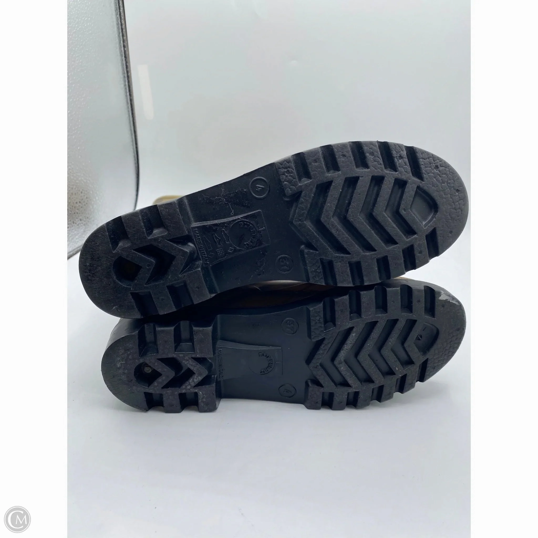 Boots Rain By Burberry In Burberry Plaid, Size: 7