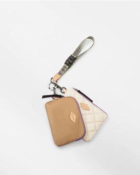 Buff Multi Hudson Sport Key Pouch Wristlet