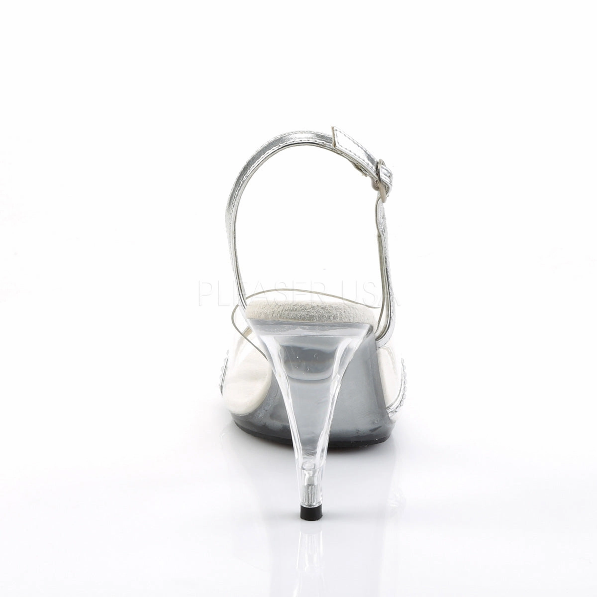 CARESS-456  Clear-Silver Metallic Pu/Clear