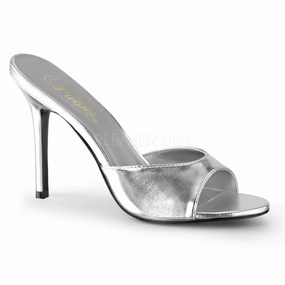 CLASSIQUE-01  Silver Metallic Pu