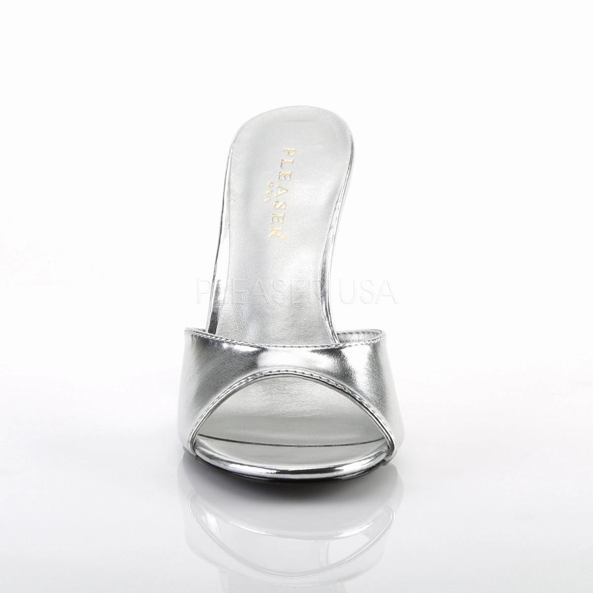 CLASSIQUE-01  Silver Metallic Pu