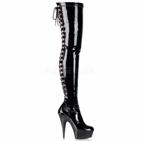 DELIGHT-3063  Black Str Patent/Black