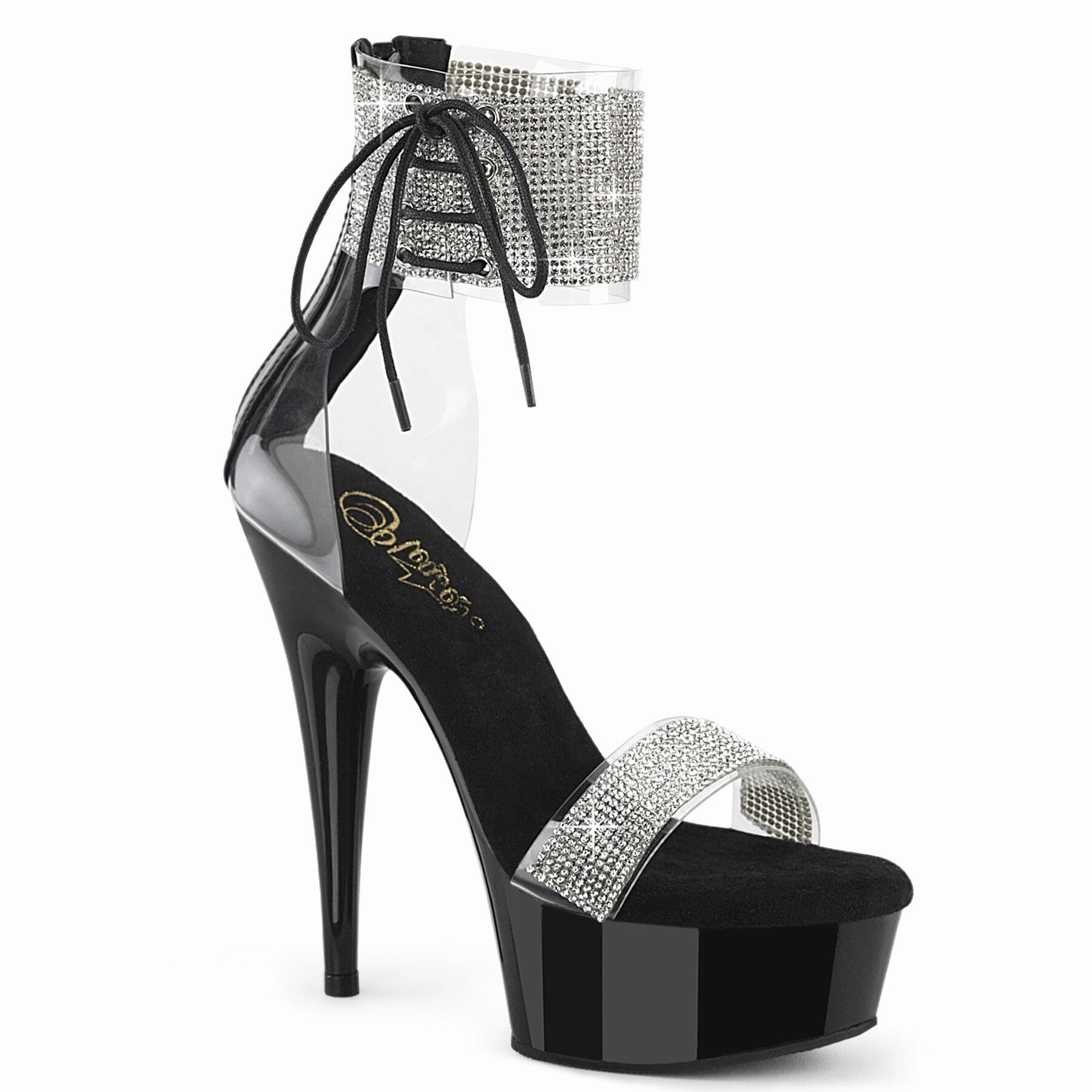 DELIGHT-627RS Clear Vinyl Sandal