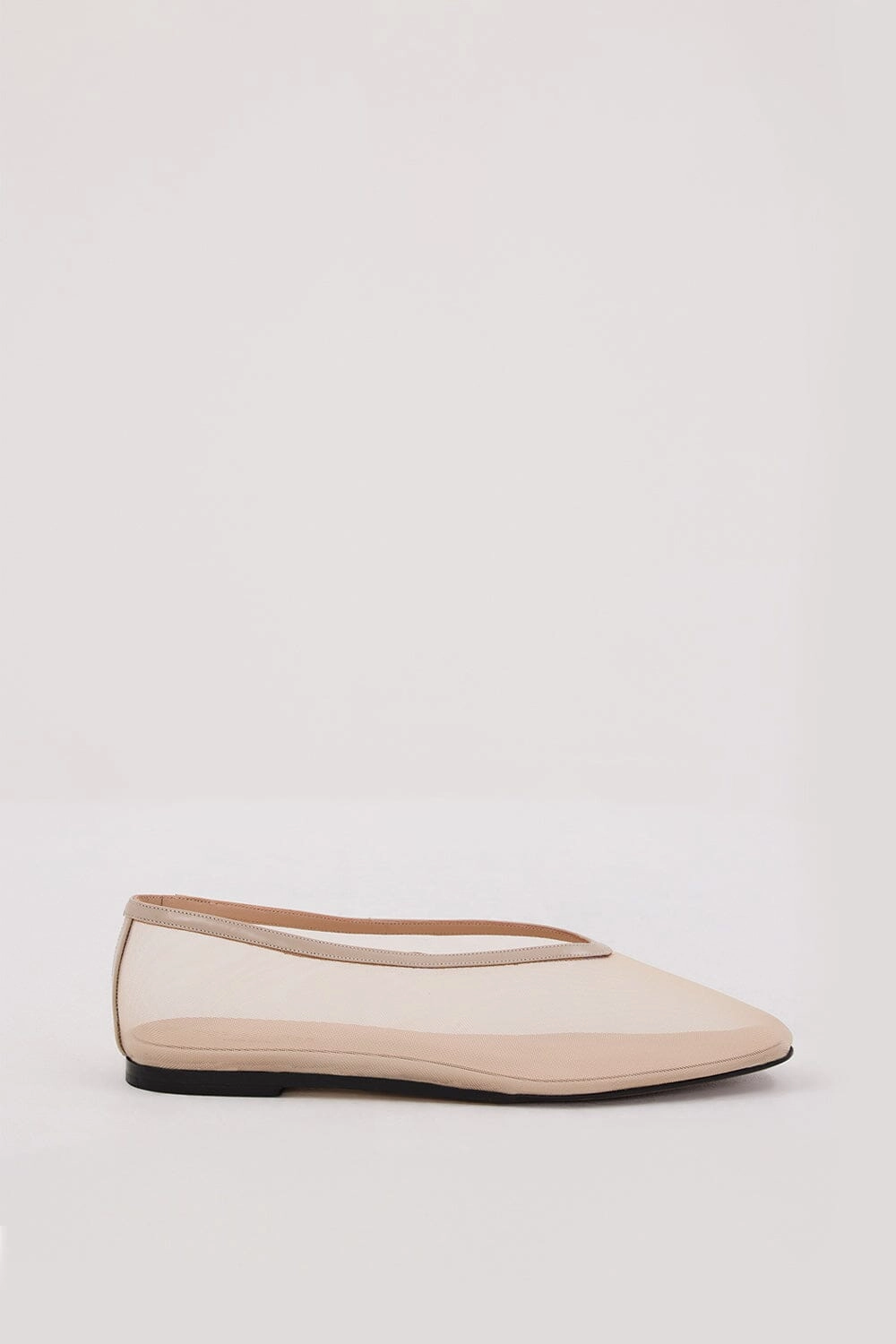 DOF STUDIOS MAISON NUDE MESH BALLET FLAT