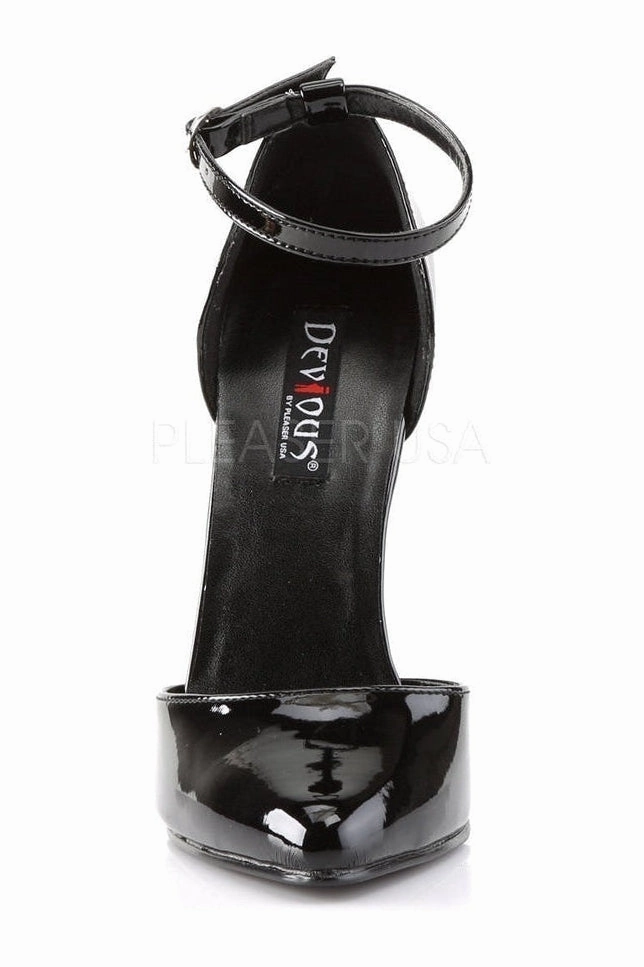 DOMINA-402 Pump  | Black Patent