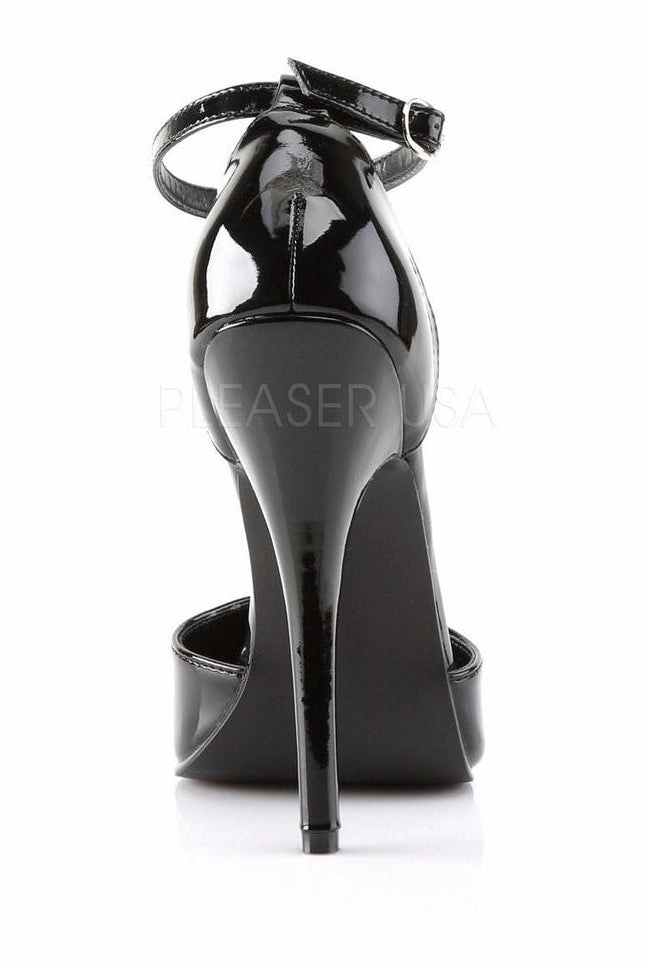 DOMINA-402 Pump  | Black Patent