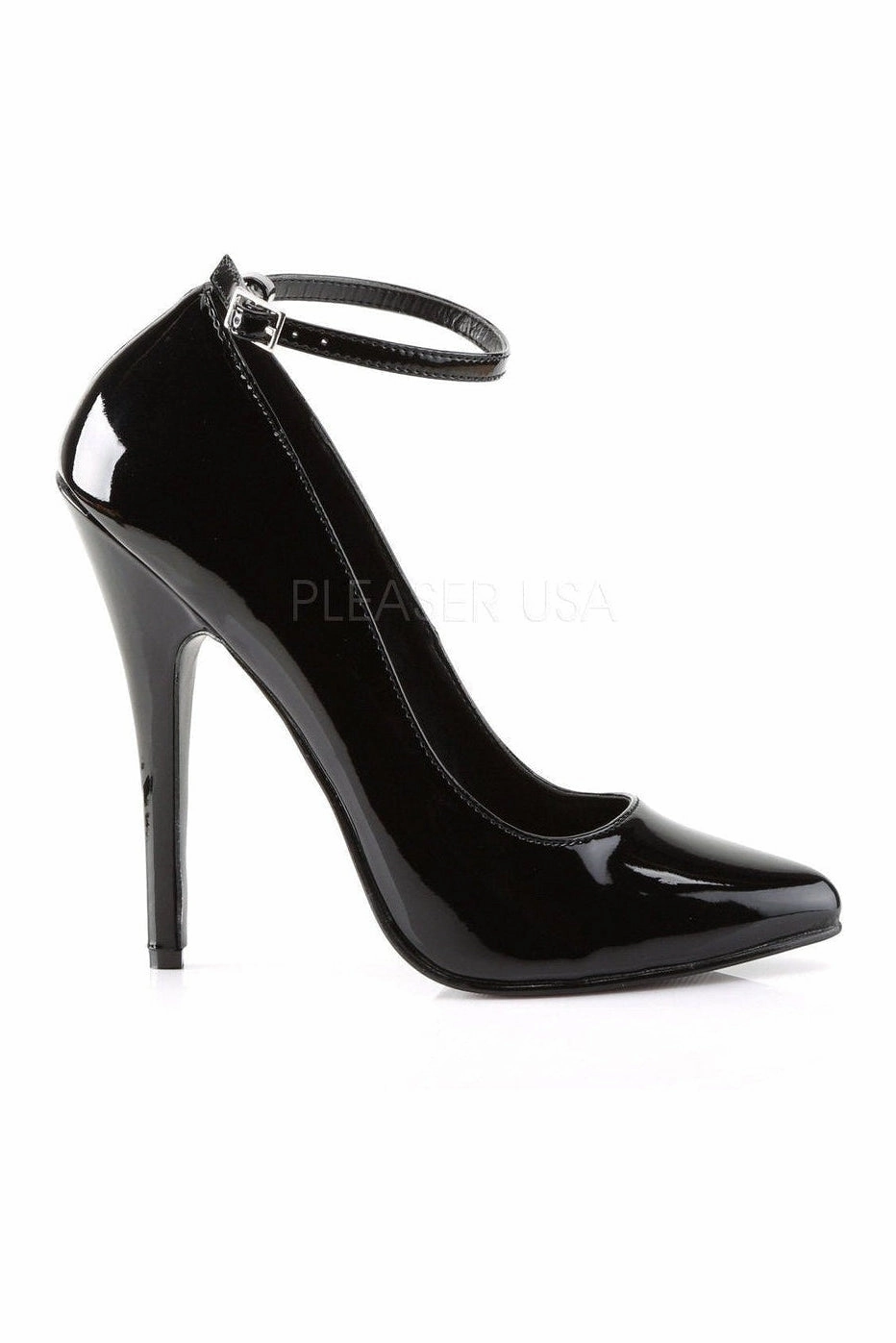 DOMINA-431 Pump  | Black Patent