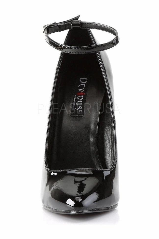 DOMINA-431 Pump  | Black Patent