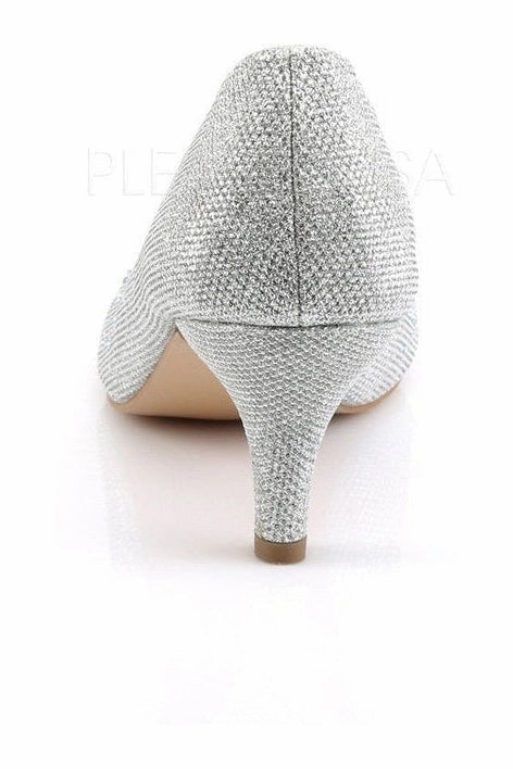 DORIS-06 Pump  | Silver Fabric