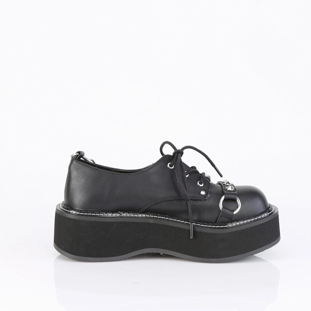 EMILY-32  Black Vegan Leather