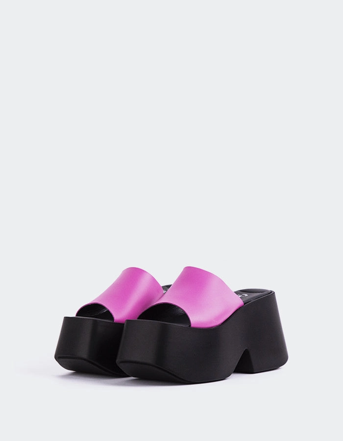 Fidèle Fucshia Leather