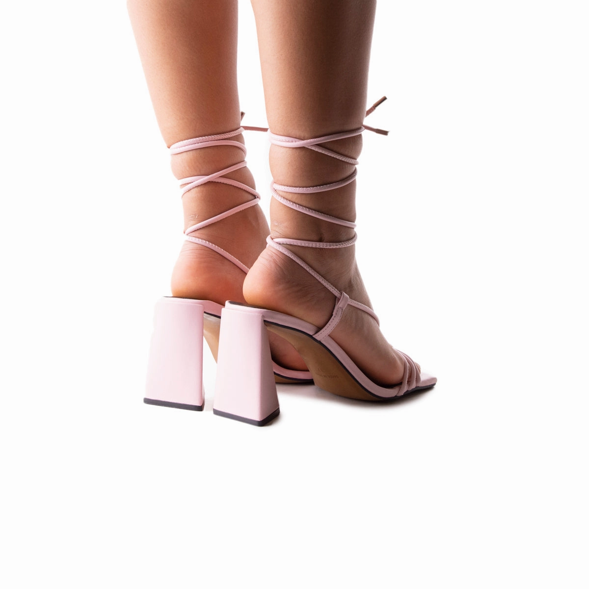 Filomena Light Pink Leather