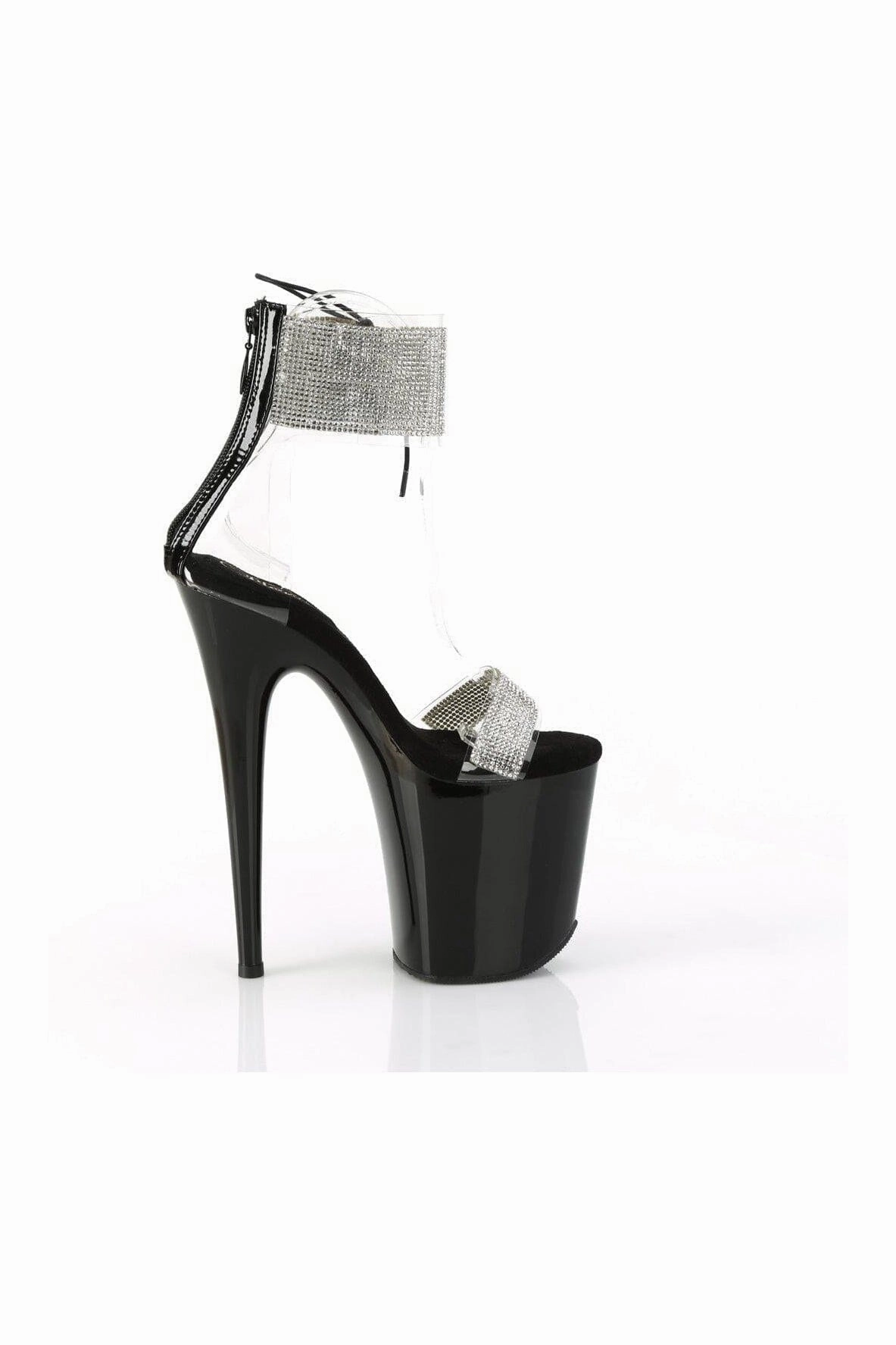 FLAMINGO-827RS Clear Vinyl Sandal