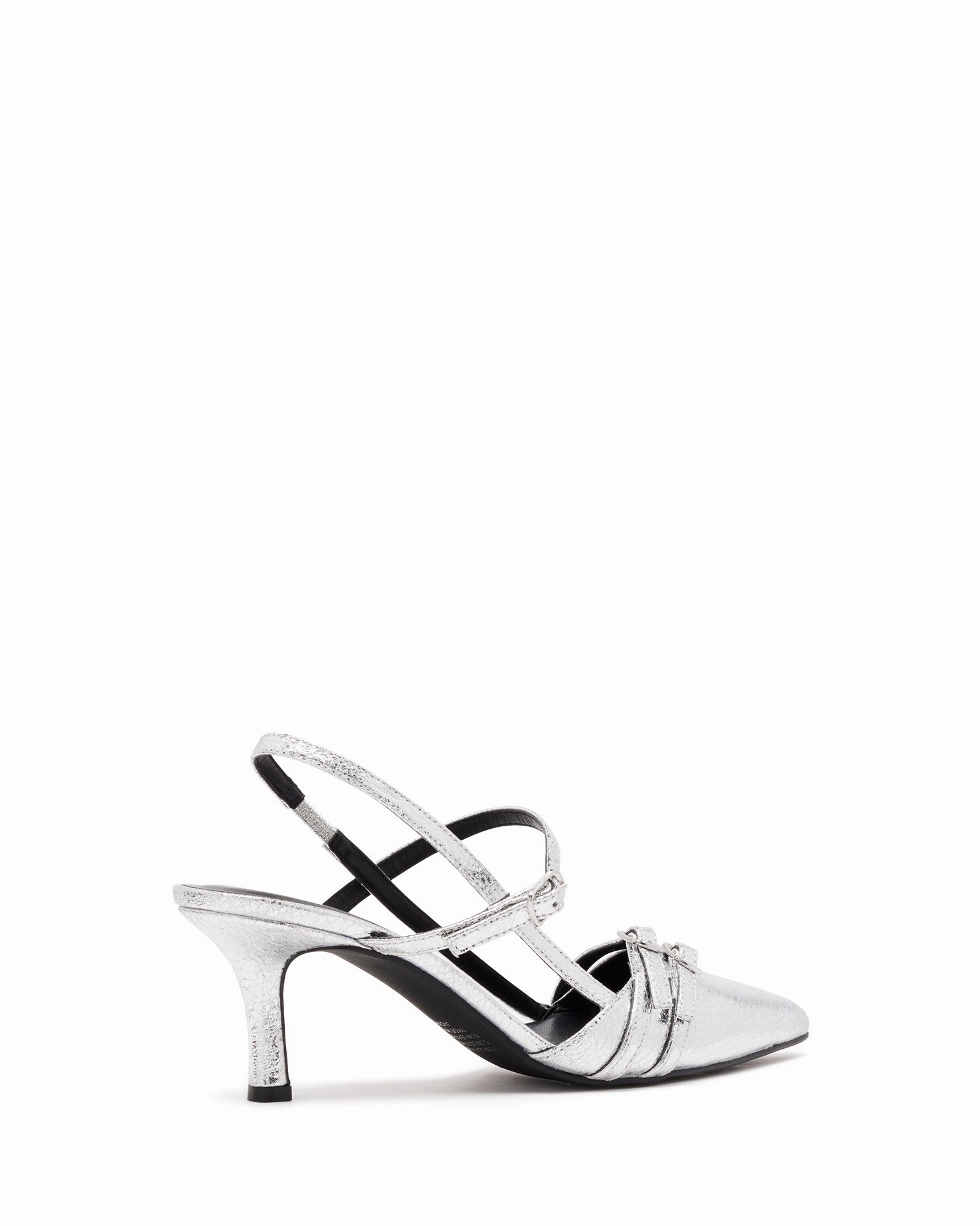 Jackpot Point Heel Silver