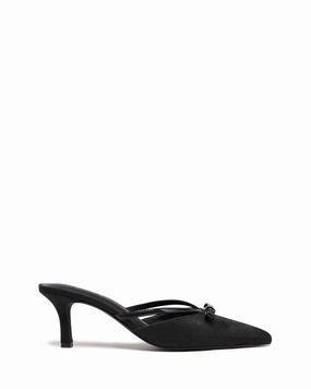 Jojo Pump Black Suede