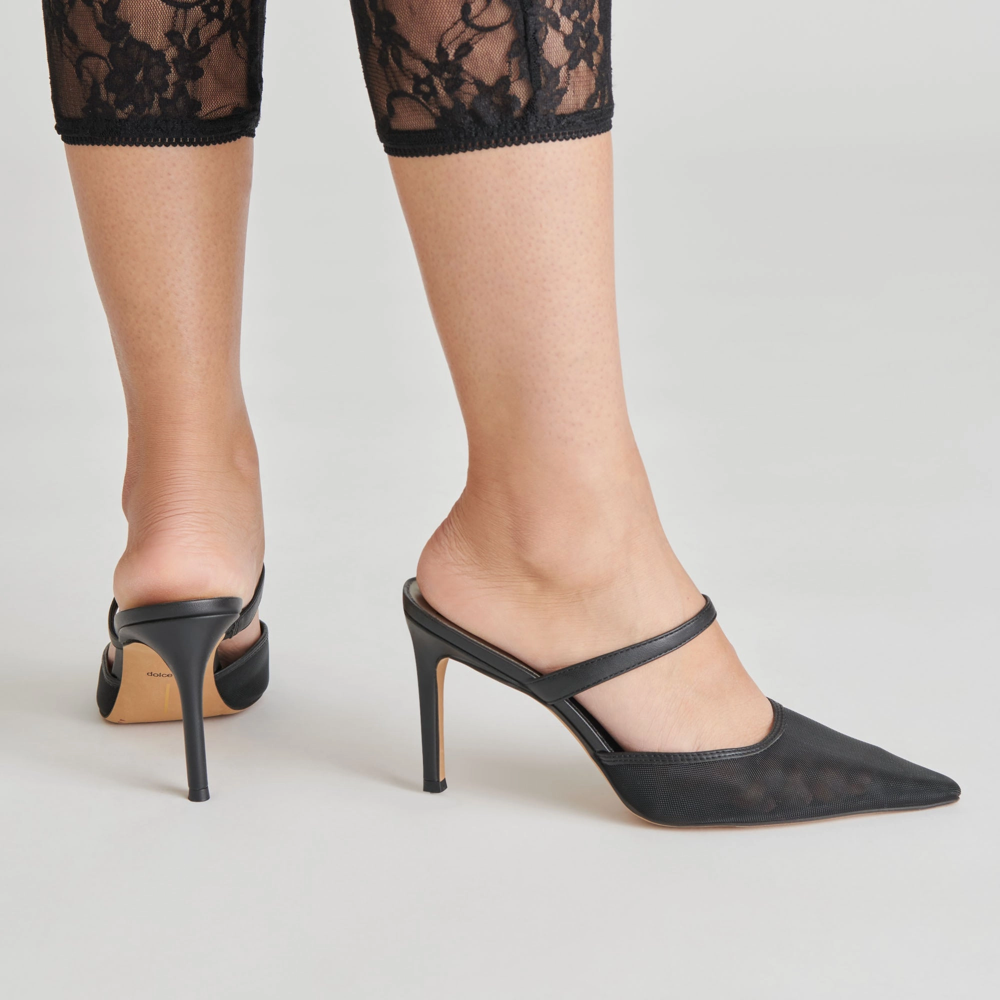 KATIK HEELS ONYX MESH