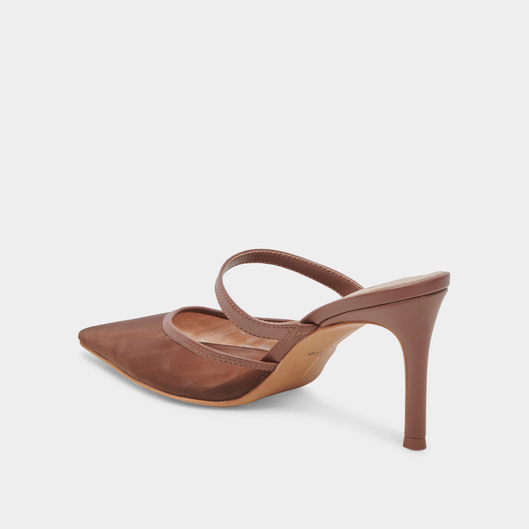 KATIK WIDE HEELS ESPRESSO MESH