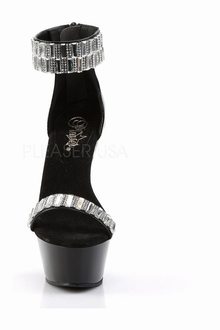 KISS-269RS Platform Sandal  | Black Patent