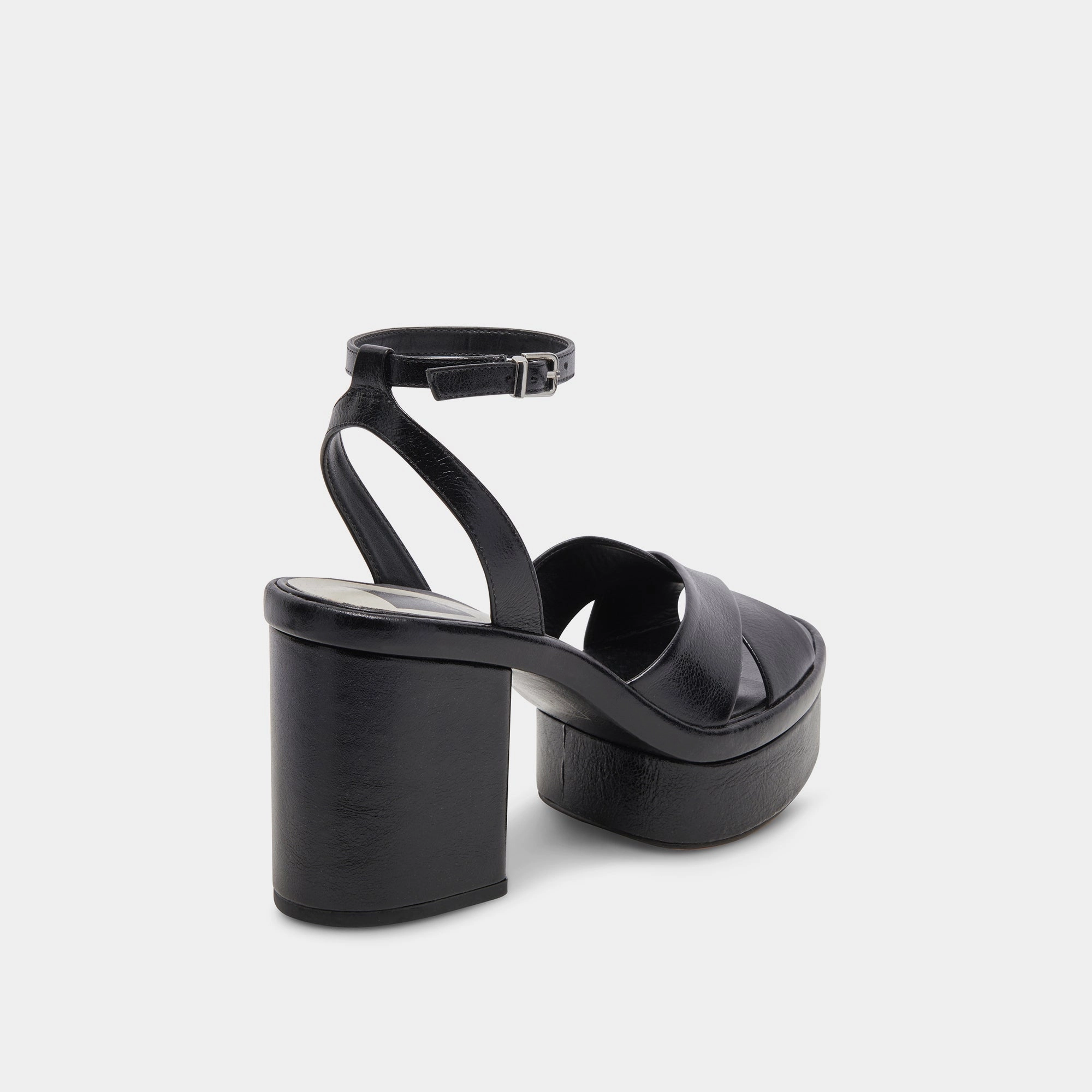 LAISHA HEELS MIDNIGHT CRINKLE PATENT - re:vita