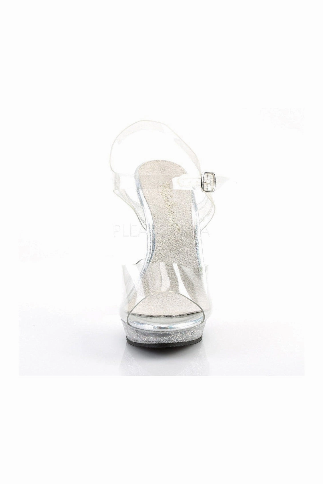LIP-108MG Sandal | Clear Vinyl