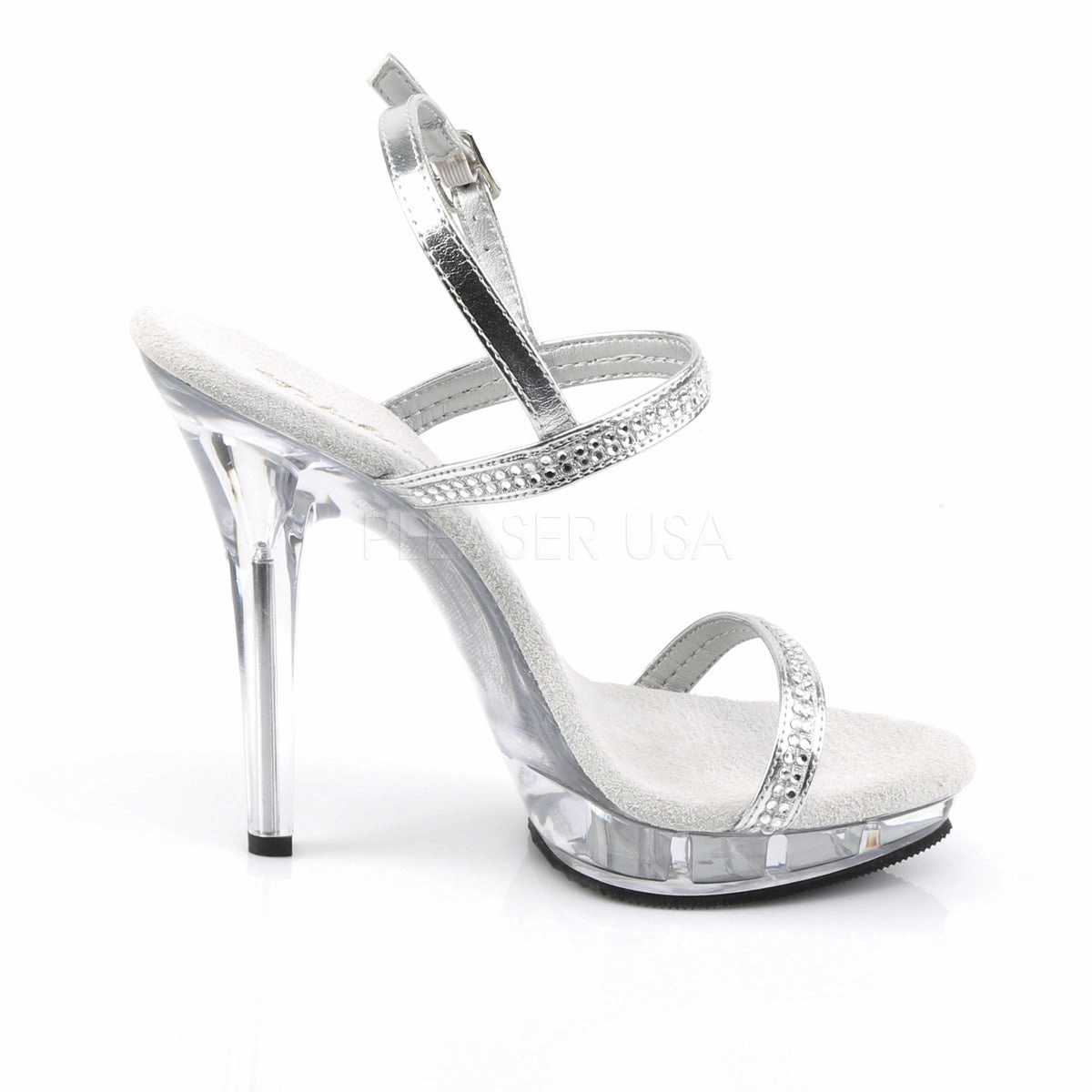 LIP-117  Silver Metallic Pu/Clear