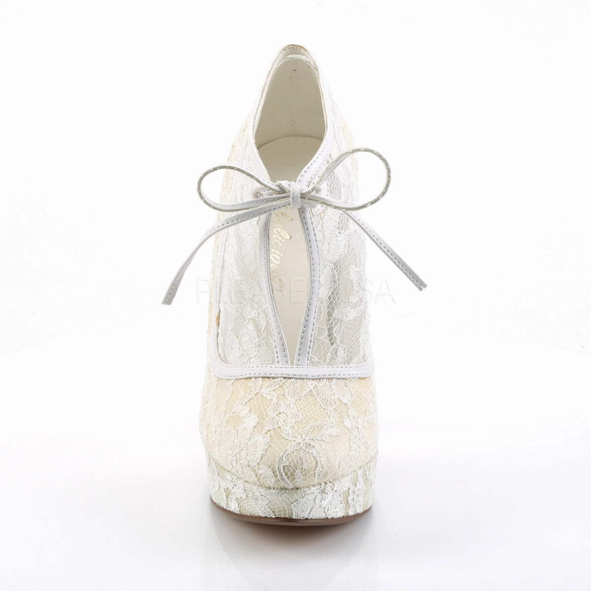 LOLITA-32  Ivory Lace-Satin