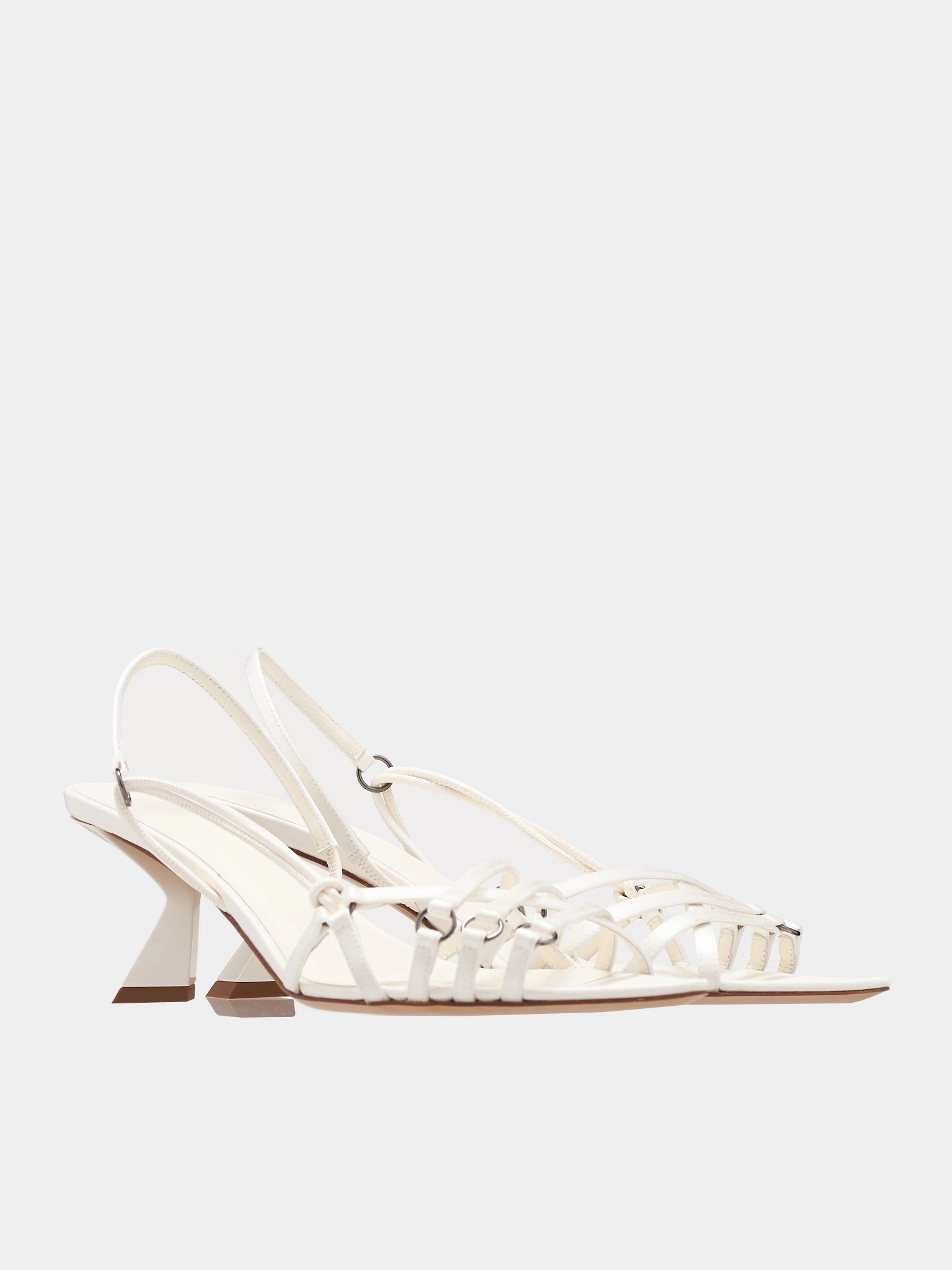Low Heeled Sandals (PCW42025-OFF-WHITE)